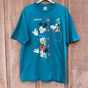 Vintage Sherry’s Best Mickey & Friends California Tee XL USA Made